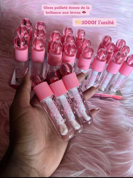 Gloss Pailleté Brillant Lèvres