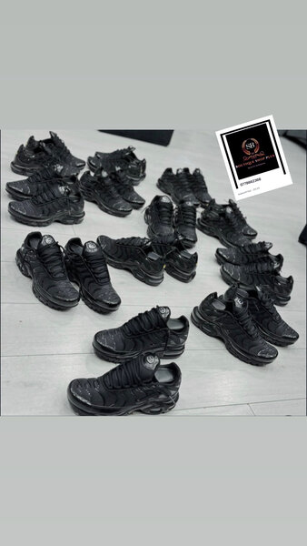 Baskets noires élégantes