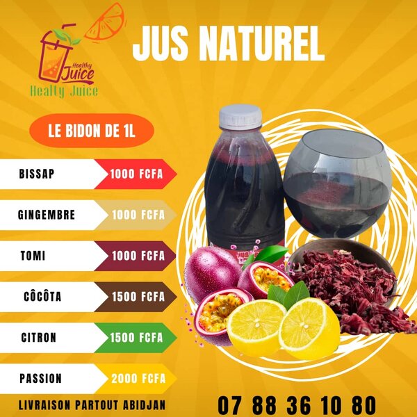 Jus de Passion Naturel 1L
