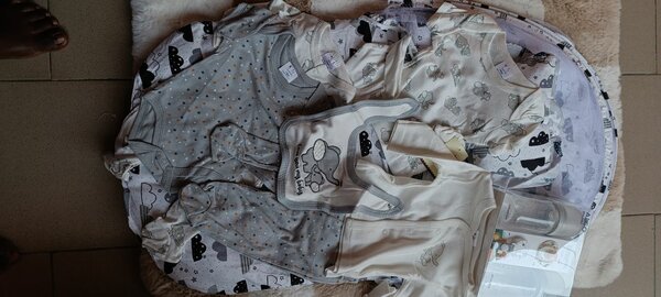 Pyjama bébé en coton doux