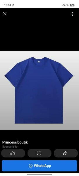 T-shirt basic colis simple