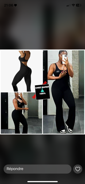 Combinaison de sport femme