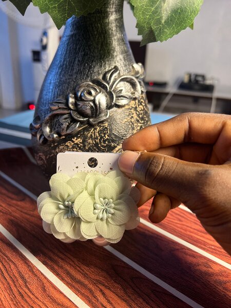 Boucles d'Oreilles Fleuries