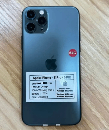 iPhone 11 Pro 64GB Débloqué