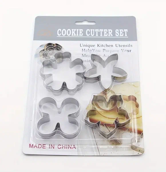 Ensemble d'emporte-pièces fleurs