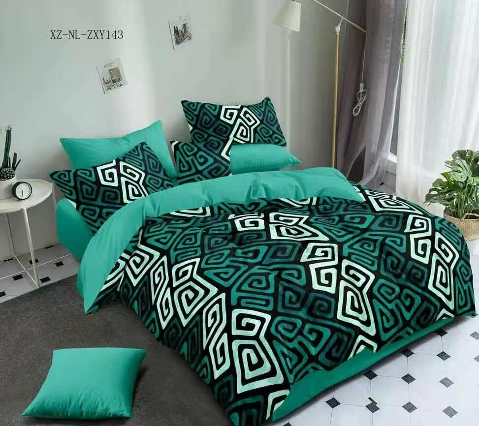 Parure de lit motifs modernes