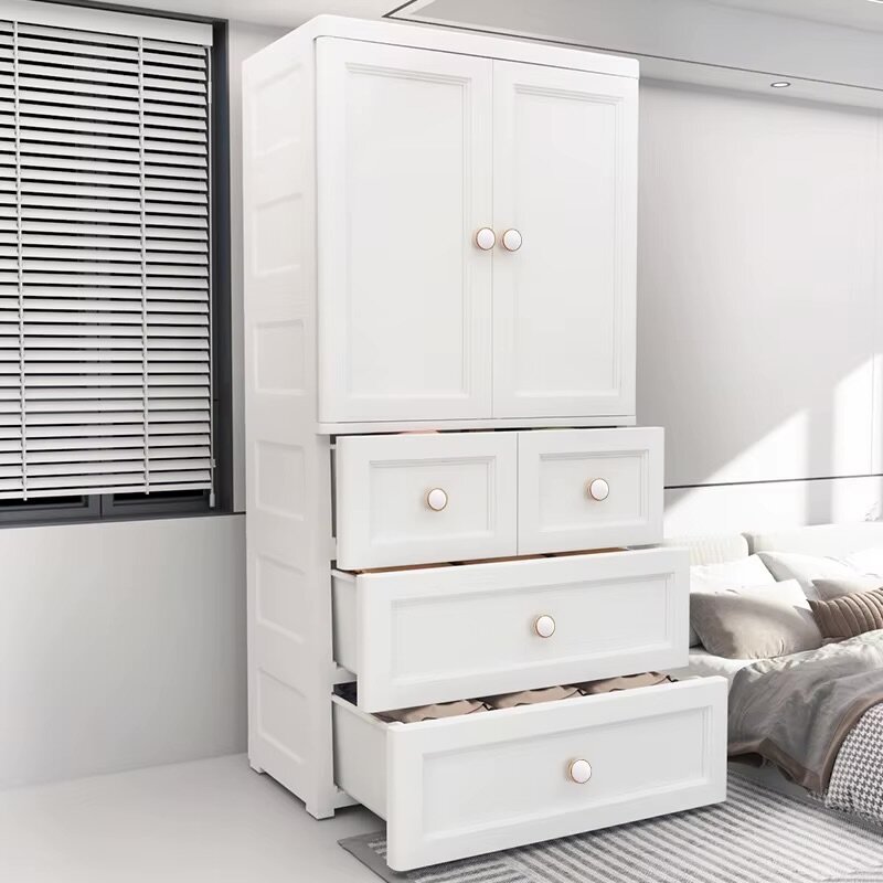 Armoire blanche multifonction