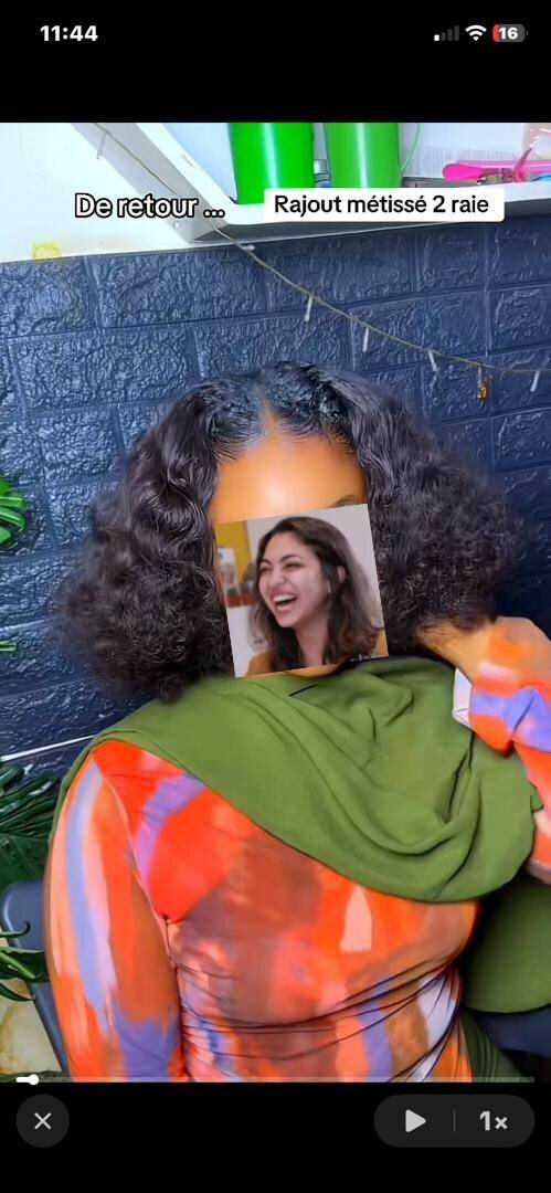 Extensions de Cheveux Bouclés