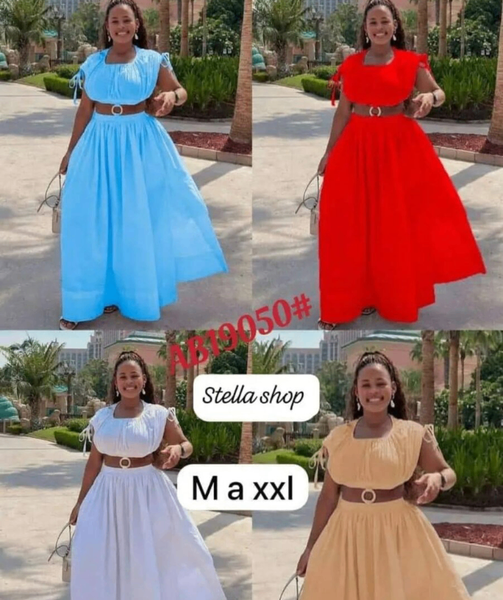 Robe Maxi Élégante Femme