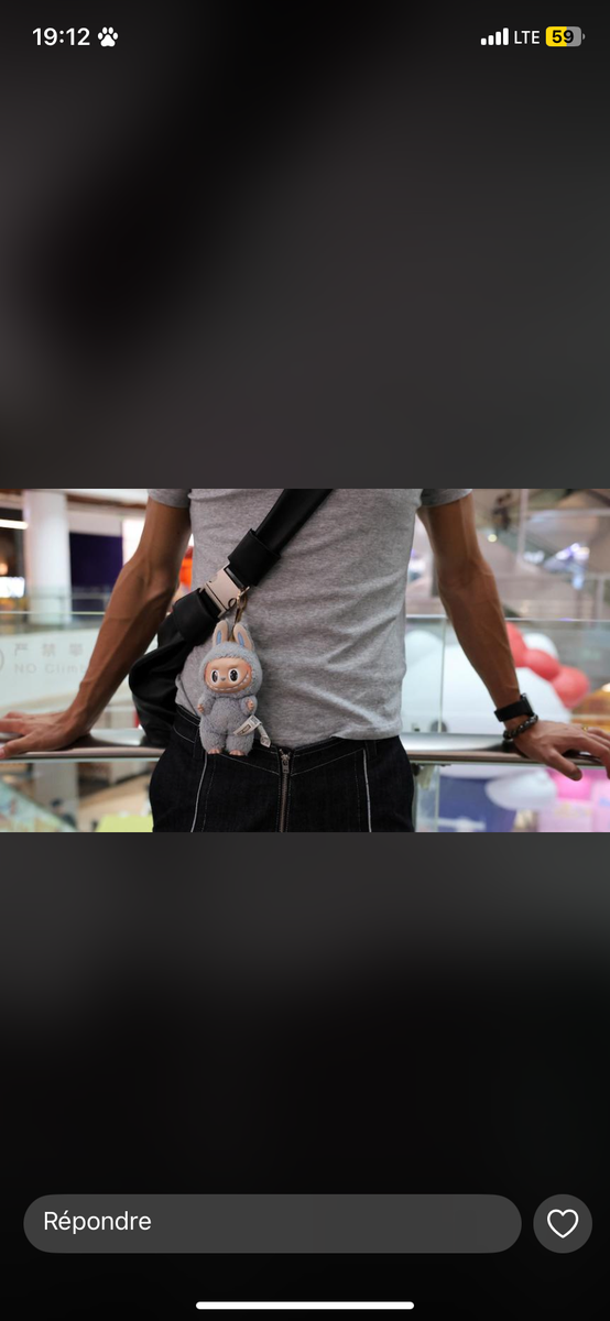 Peluche Biniti Séxy Porte-clés