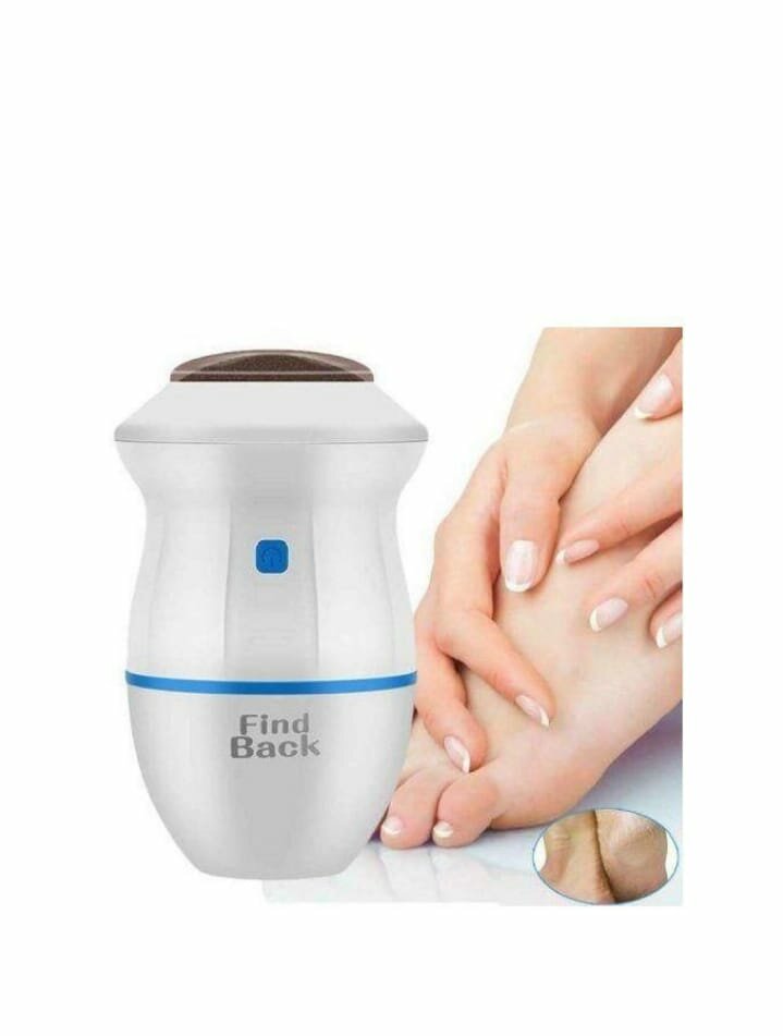 Éliminateur de callosités électrique avec aspirateur intégré