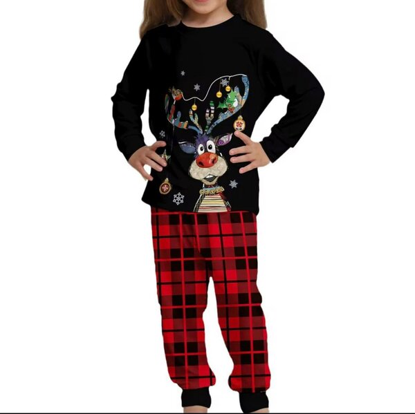 Pyjama Enfant Noël Renne