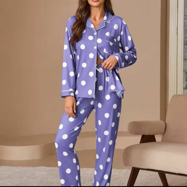 Pyjama femme en coton doux