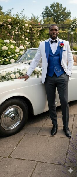 Costume mariage élégant homme