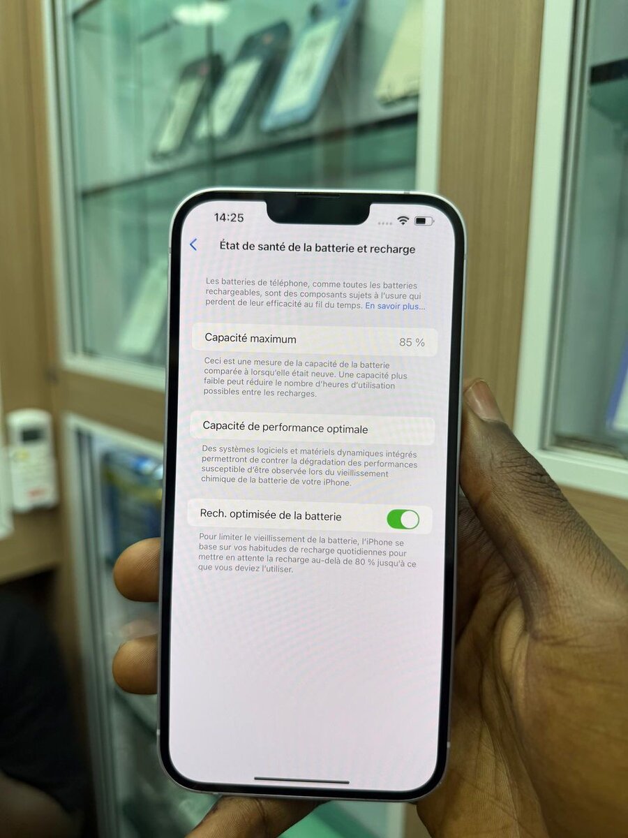 iPhone moderne performant