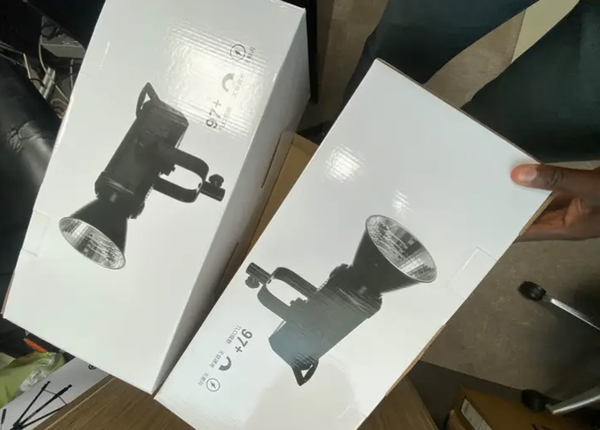 Projecteur LED encastré noir