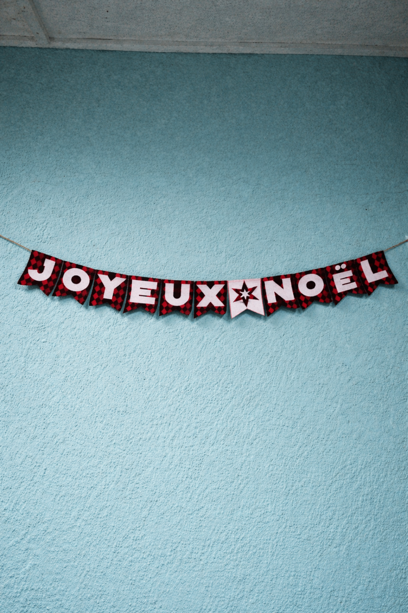 Guirlande Joyeux Noël Festive