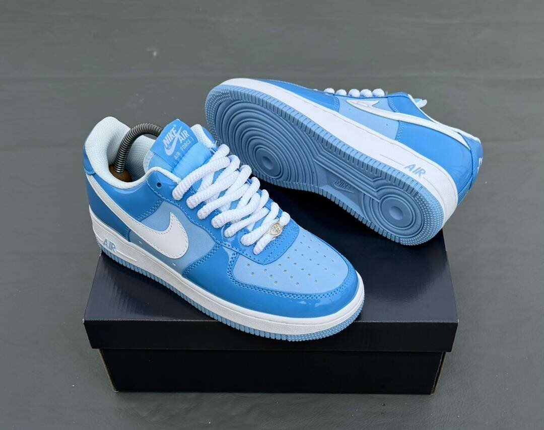 Baskets Nike Air Force 1 Bleu