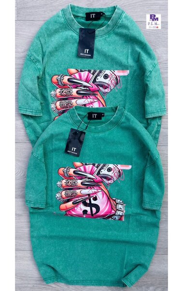 T-shirts graphiques en coton