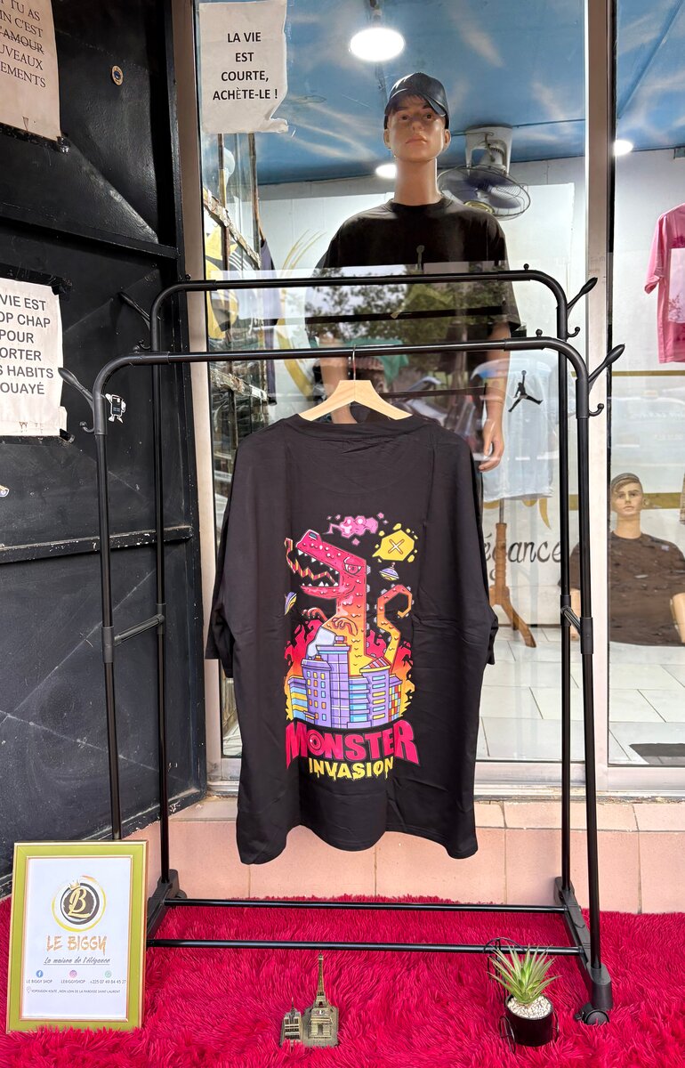 T-shirt Oversize Monstre