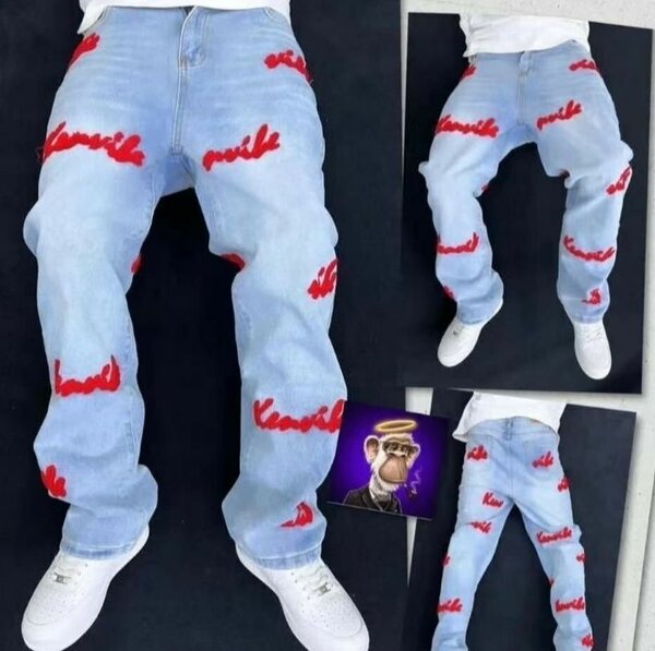 Jean streetwear graffiti mode