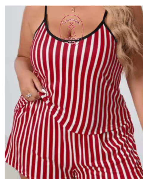 Pyjama Rayé Confort Femme