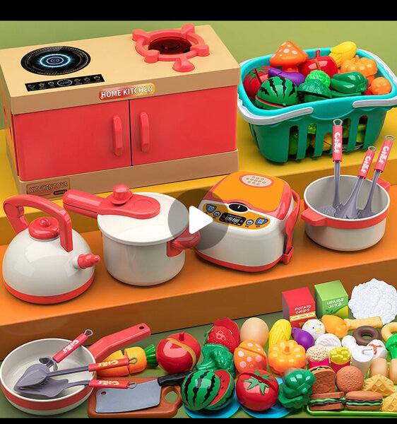 Ustensiles de cuisine avec mini cuisinière