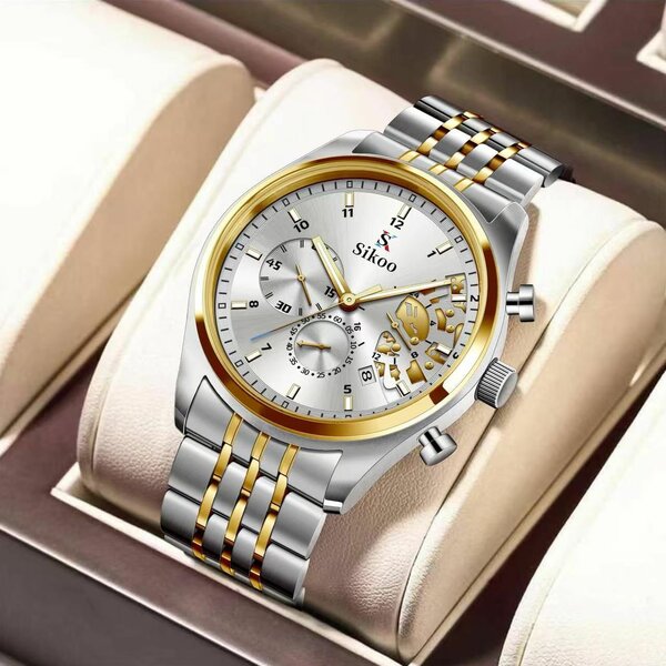 Montre élégante homme Silkoo