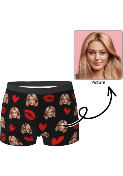 Caleçons personnalisés visage