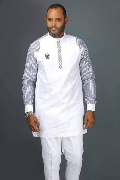 Ensemble Africain Élegant Homme