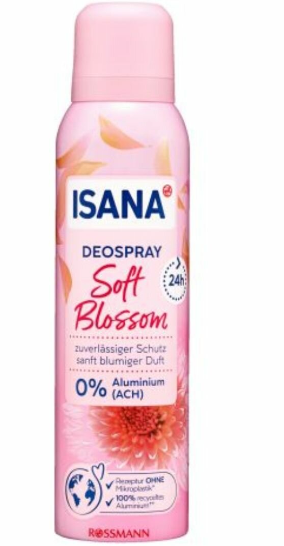 ISANA Déodorant Soft Blossom