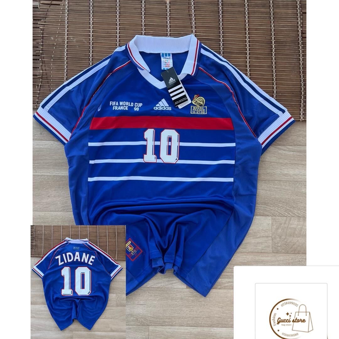 Maillot rétro de football Zidane
