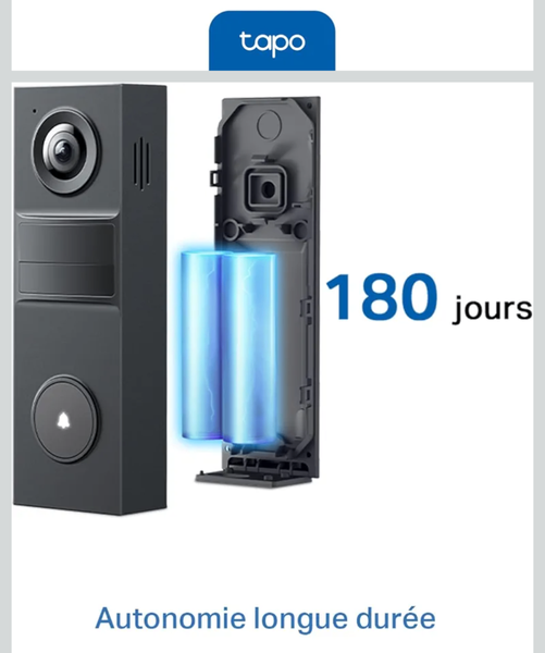 Tapo Interphone Vidéo 2K