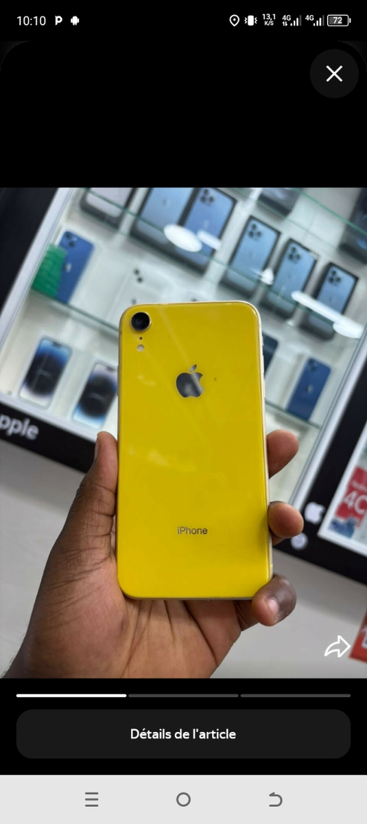iPhone XR Jaune