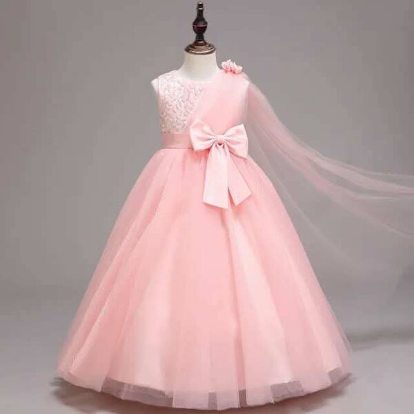 Robe de princesse rose enfant
