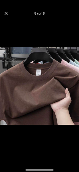 T-shirt en coton unisexe