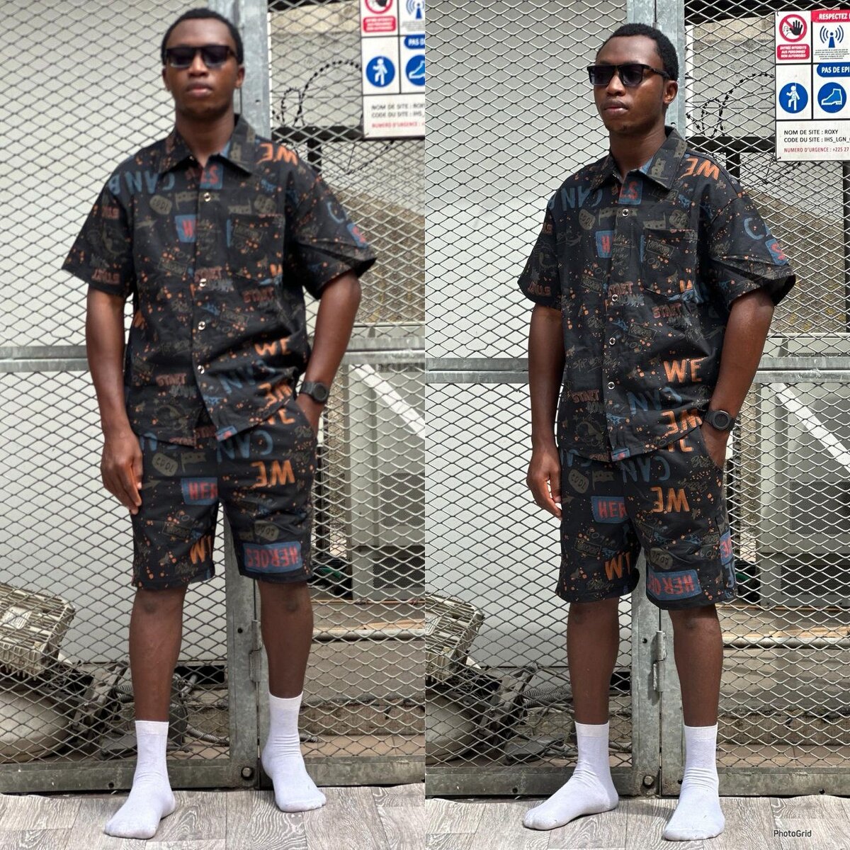 Set deux pièces pour homme