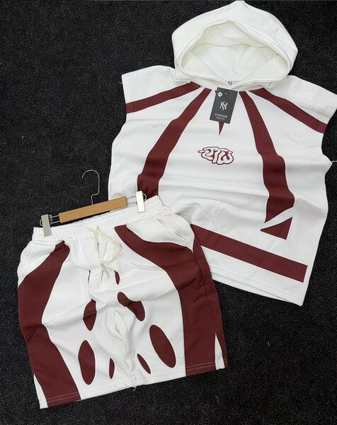 Ensemble survêtement NYC rouge et blanc