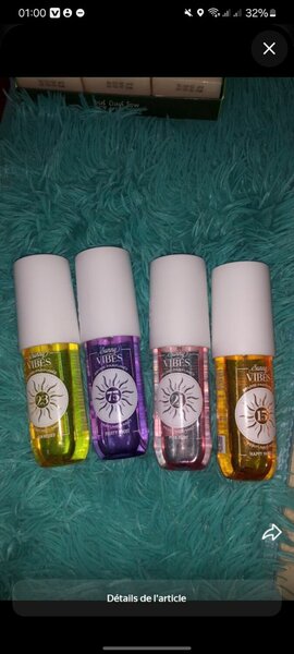 Brume parfumée envoûtante