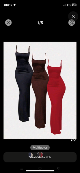 Robe Longue Élegante