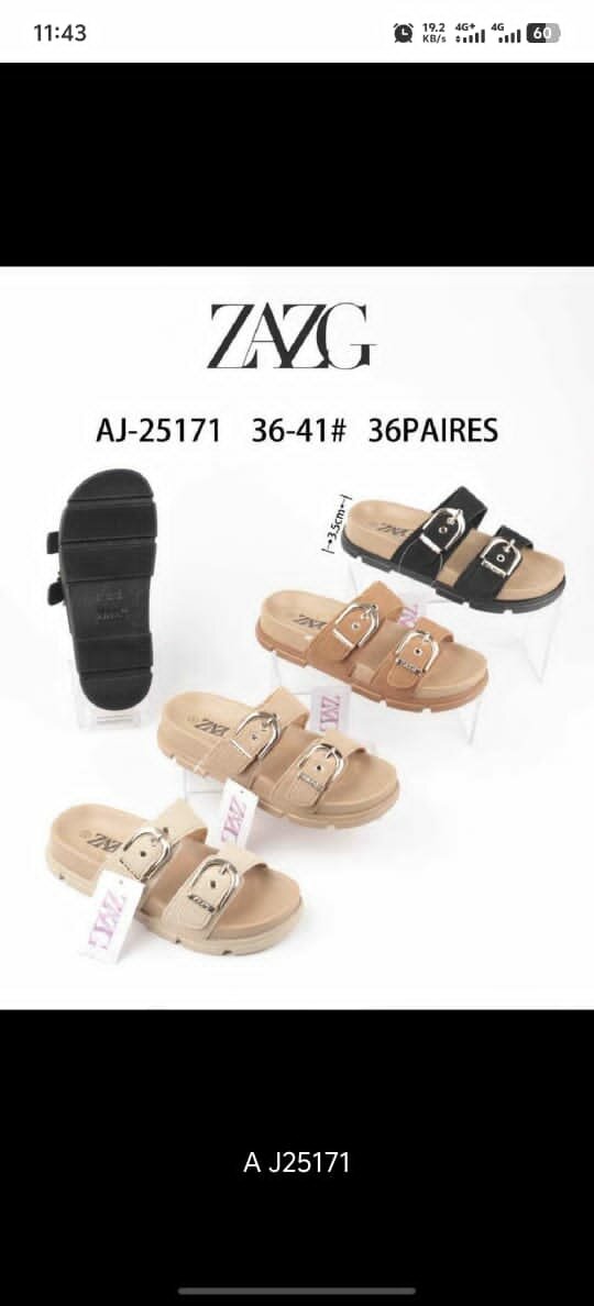 Sandales ZAYG Style Décontracté