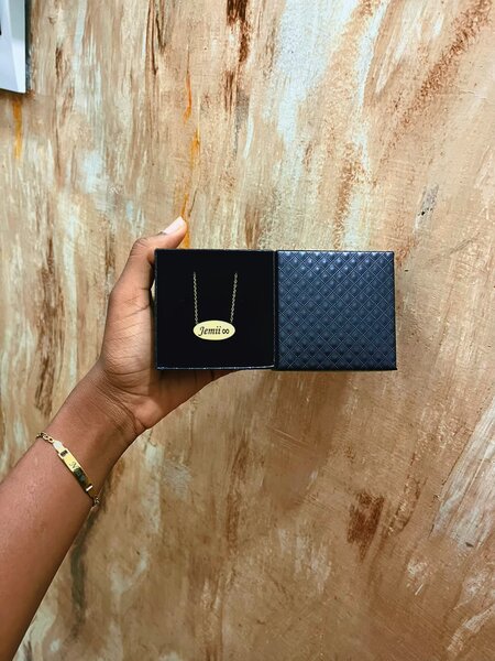 Personalized Gold Necklace