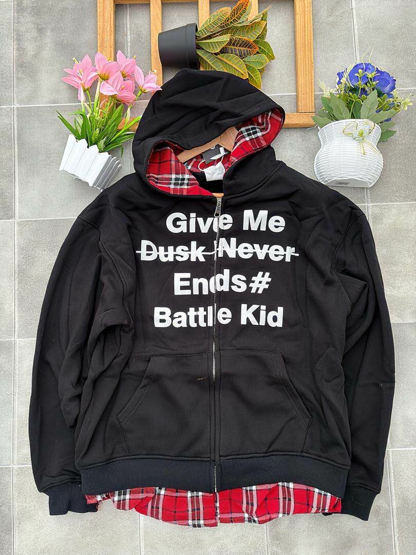 Sweat à capuche imprimé