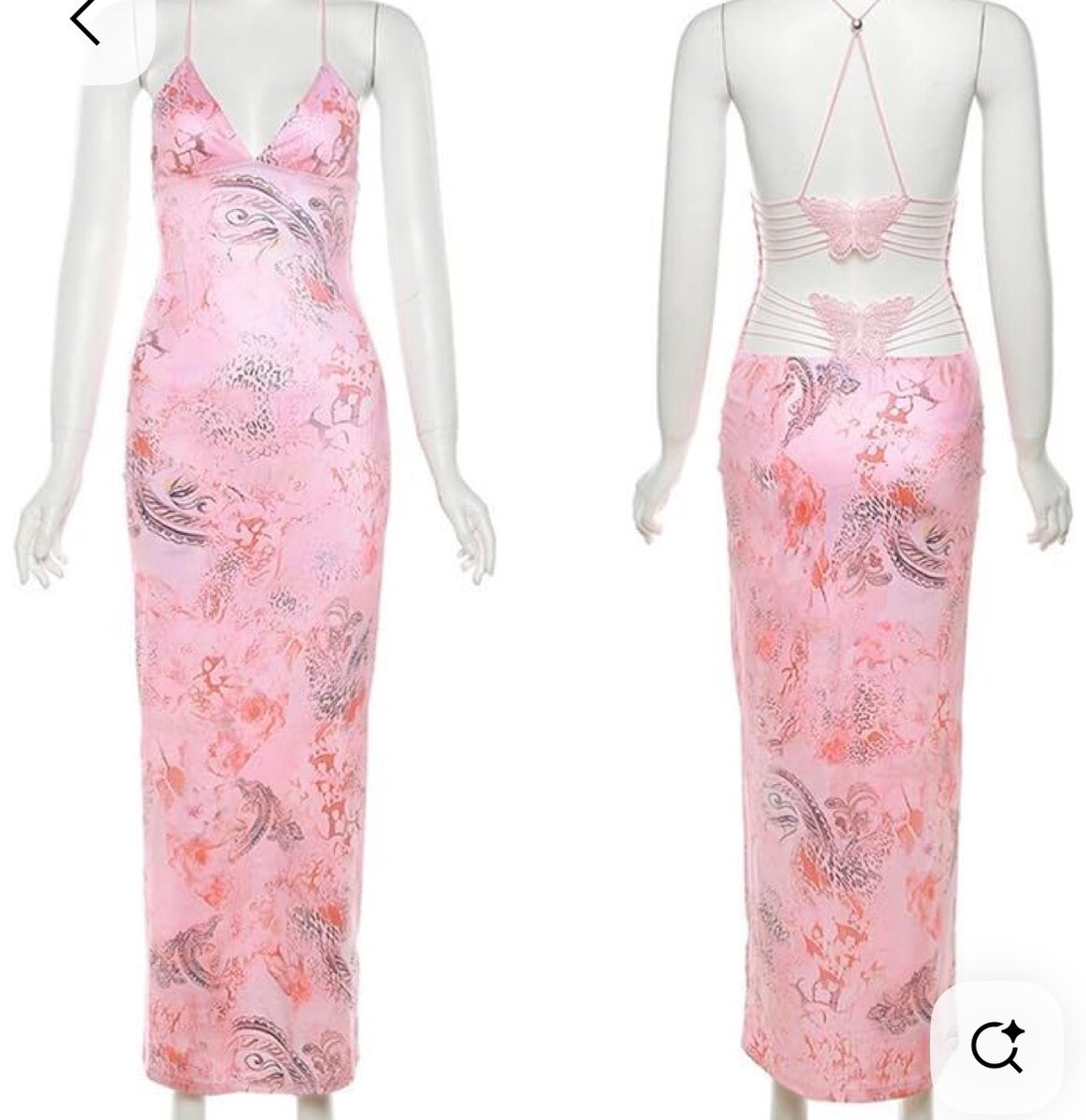 Robe longue à fleurs sexy