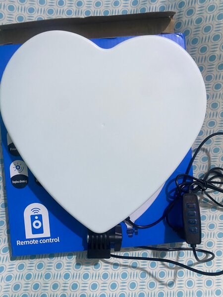 Right Light en forme de cœur