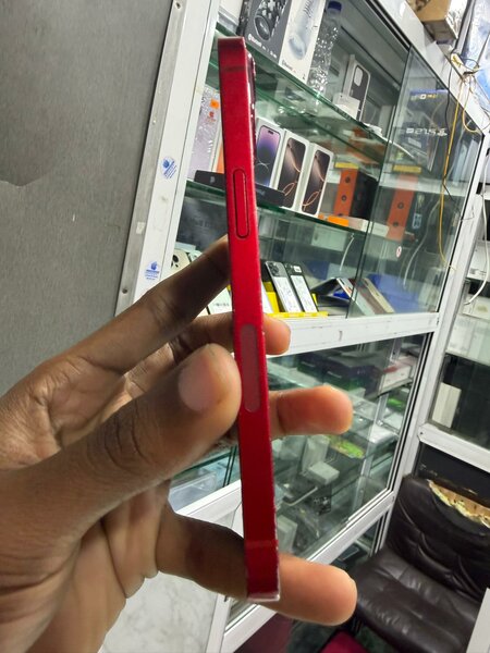 Smartphone rouge élégant