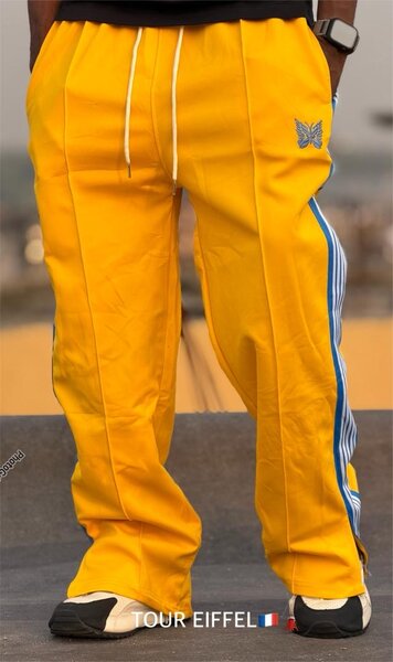 Pantalon de survêtement jaune homme