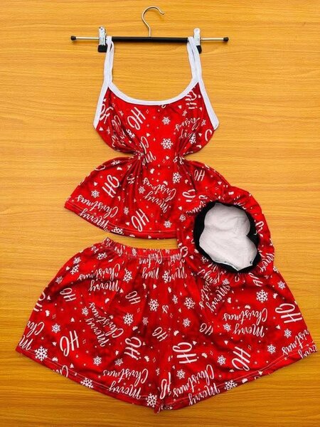 Ensemble pyjama femme imprimé