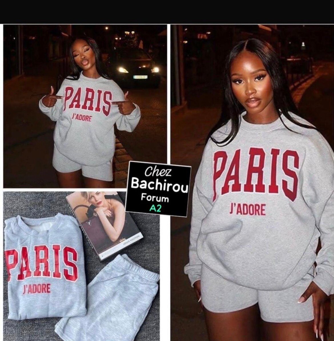 Ensemble décontracté femme