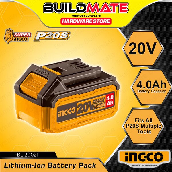 Batterie Lithium-Ion Ingco 20V